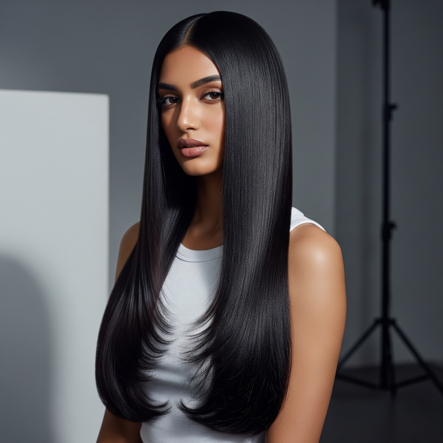 Bone Straight Indisk Single Donor Hår – Glat, Råt og Ultra Eksklusivt